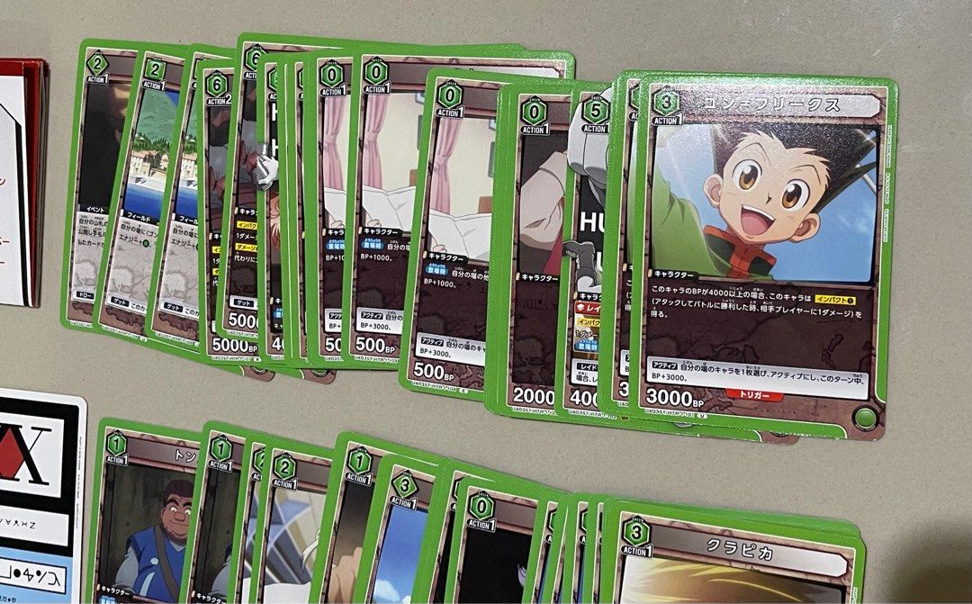 Union Arena Hunter X Hunter Card Game (Category: Card Packs) located in Las Pinas. Submitted by kayebee17 (Listing ID 1307338266, Image 3). Description: Set.