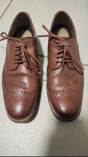 [Used] Cole Haan C26472 Men’s ØriginalGrand Wingtip Oxford Shoes (Size 10)