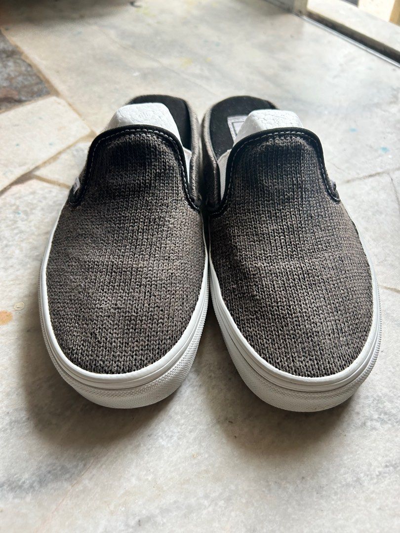 Knit vans slip on 2025