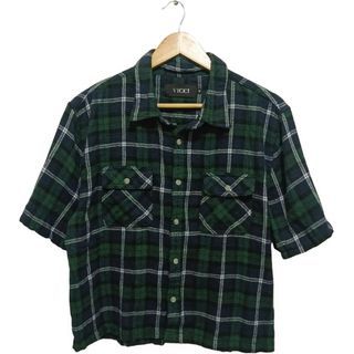 Vicci Flannel Cropped Polo (thick material)