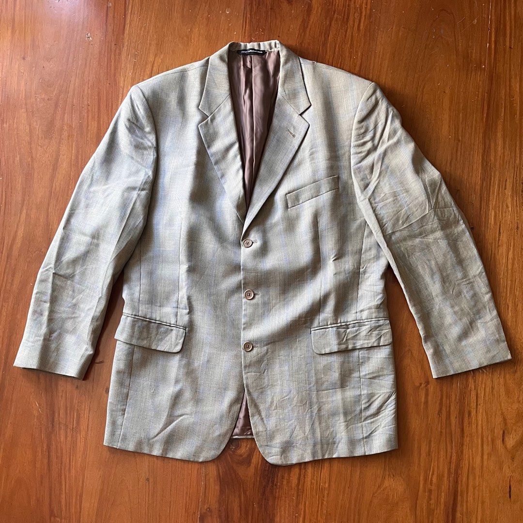 Vintage Glen Check Blazer