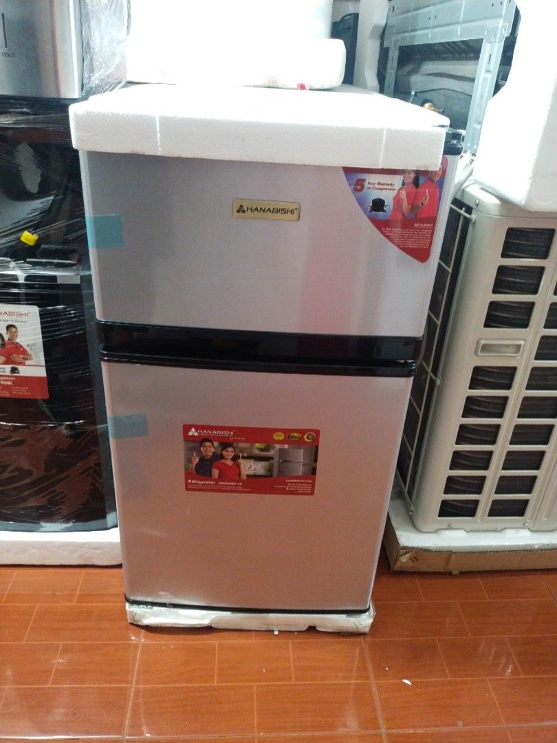 2.8cu.ft. Hanabishi Refrigerator HAMDDREF-2.8 (Category: Refrigerators and Freezers) located in Caloocan City. Submitted by camileventura123456 (Listing ID 1259542306, Image 1). Description: Php.6,900.00 ❄️Mabilis Lumamig, at Matipid sa kuryente,at pwede bitbitin at ilipat kahit Saan. Brandnew Hanabishi 2Door Refigerator HAMDDREF-28. Pang CONDO TYPE,HOSPITAL,and HOTEL. Description💯 ✅2.8 cubic feet. ✅Direct Cool Frost. ✅Top mounted fridge. ✅Mecha