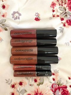 6 Colourette Bundle Lipsticks and blush