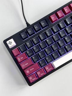 87% TKL Custom Mechanical Keyboard (Kuromi keycaps), Computers & Tech ...