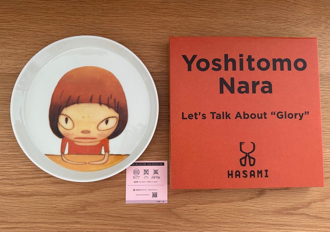 奈良美智 プレート let's talk YOSHITOMO NARA 奈良美智 プレート let's talk YOSHITOMO NARA 奈良美智 | プレート