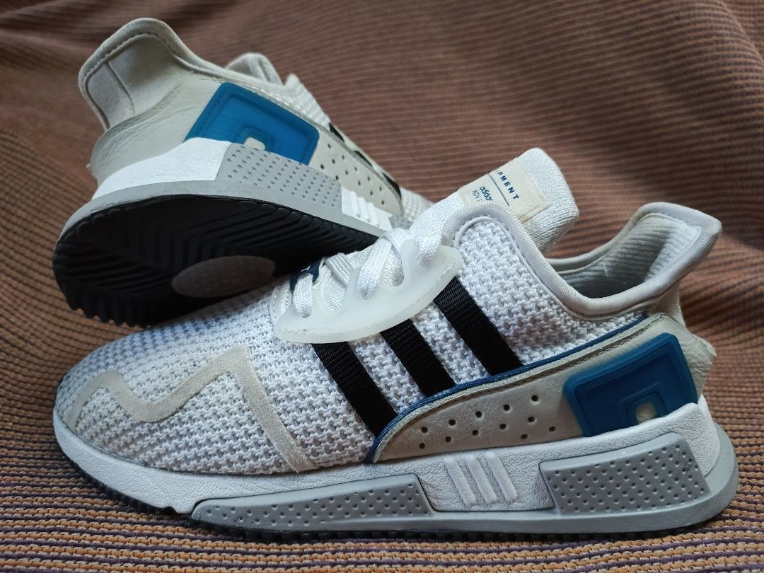 adidas EQT Cushion AdvWhite Black Royal Unisex Fits US 7.5 women s Fits US 5.5 Men s Men s Fashion Footwear Sneakers on Carousell