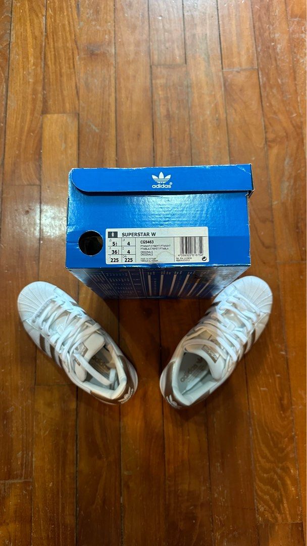 Adidas Superstar 36 2/3, Women's Fashion, Footwear, Sneakers on Carousell