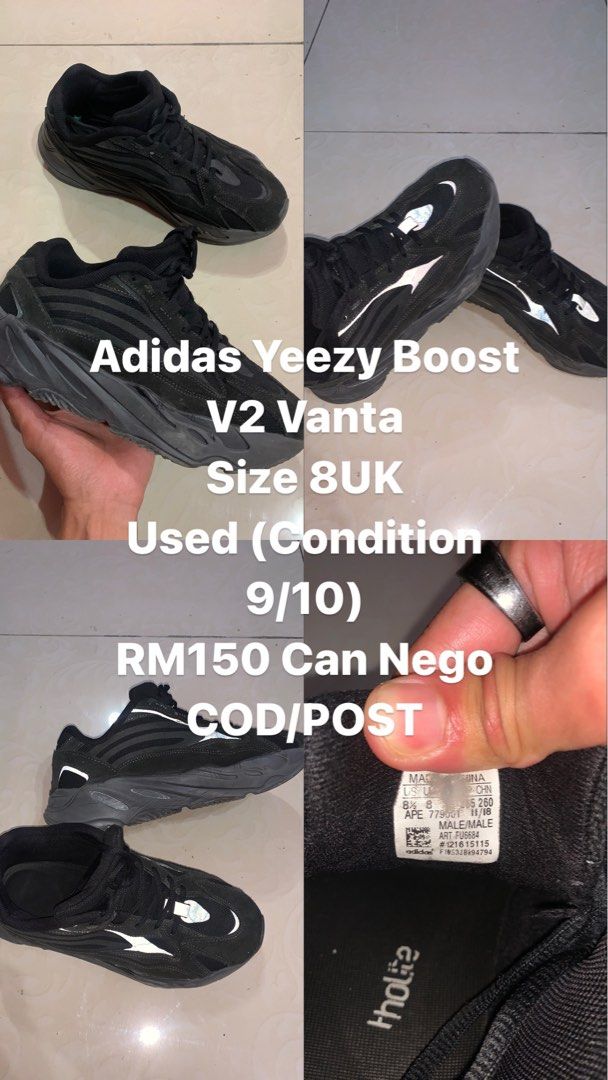 adidas gazelle silver green womens Adidas Yeezy Boost 700 V2 Vanta main image 1