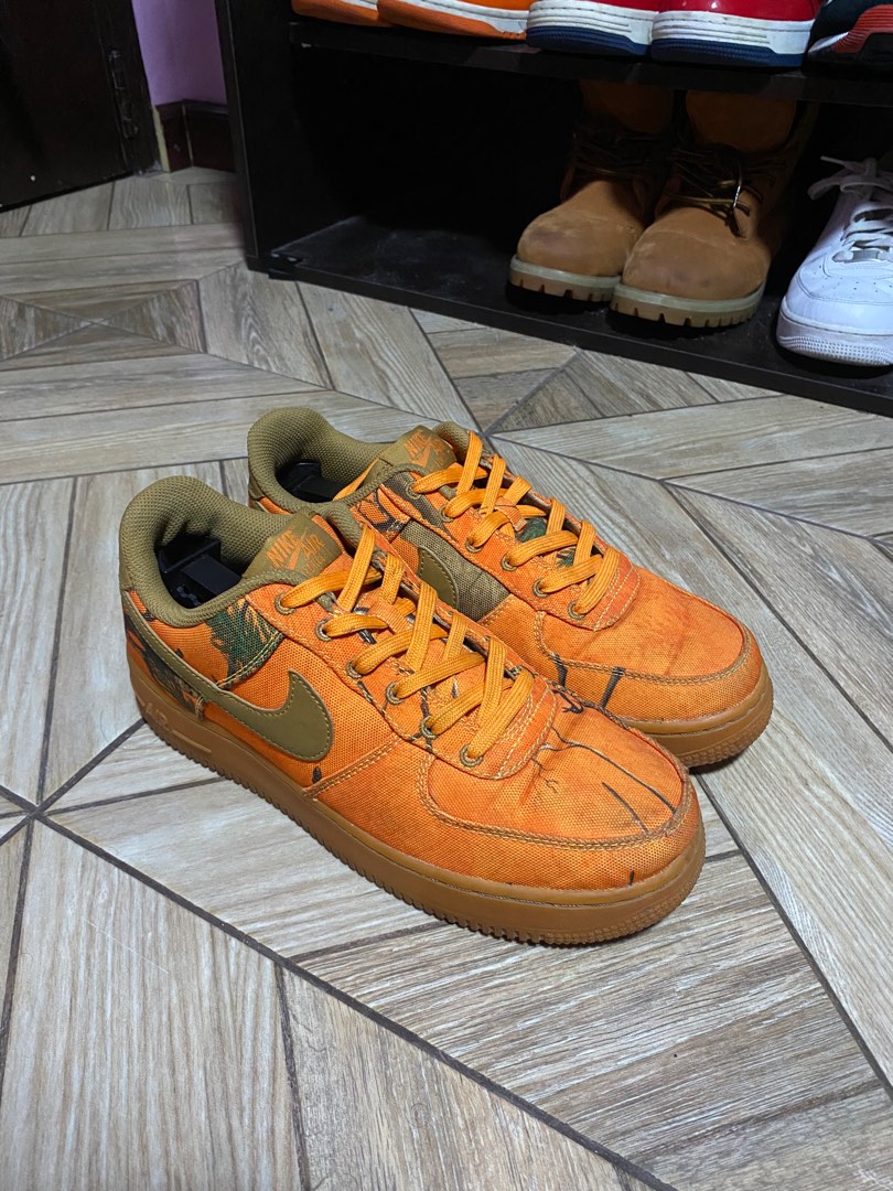 realtree air force 1 orange