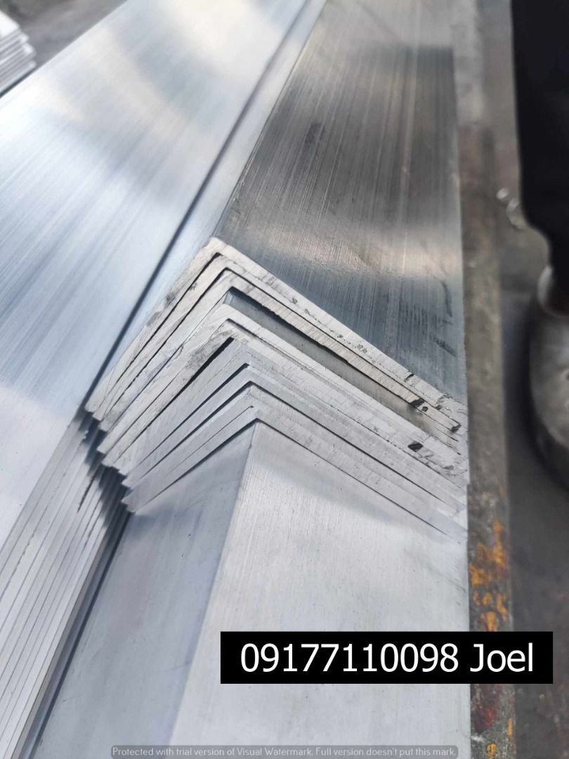 aluminum angle bar (Category: Construction & Building Materials) located in Manila. Submitted by joeyroque09 (Listing ID 1307430120, Image 2). Description: luminum angle bar Specs: 3x3 x16' x 3mm .