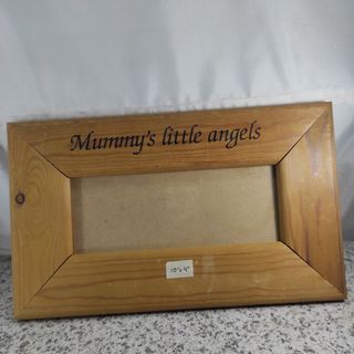 AM74 Wall Decor 10"x4" Solid Wood photo frame from UK for 200