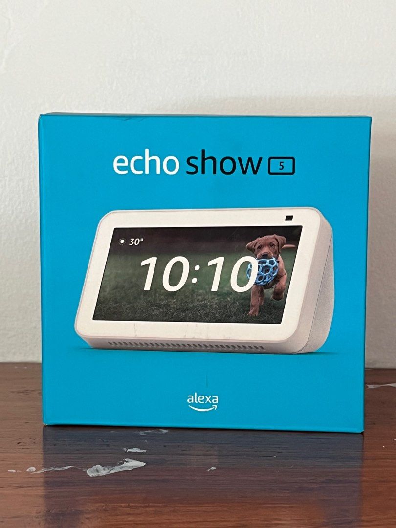 AMAZON ECHO SHOW 5 (2nd Gen) (Category: Entertainment Systems & Smart Home Devices) located in Quezon City. Submitted by techsol (Listing ID 1307435497, Image 1). Description: Its vibrant 5.5-inch display delivers crisp visuals, perfect for streaming videos, making video calls, or checking the weather at a glance. .