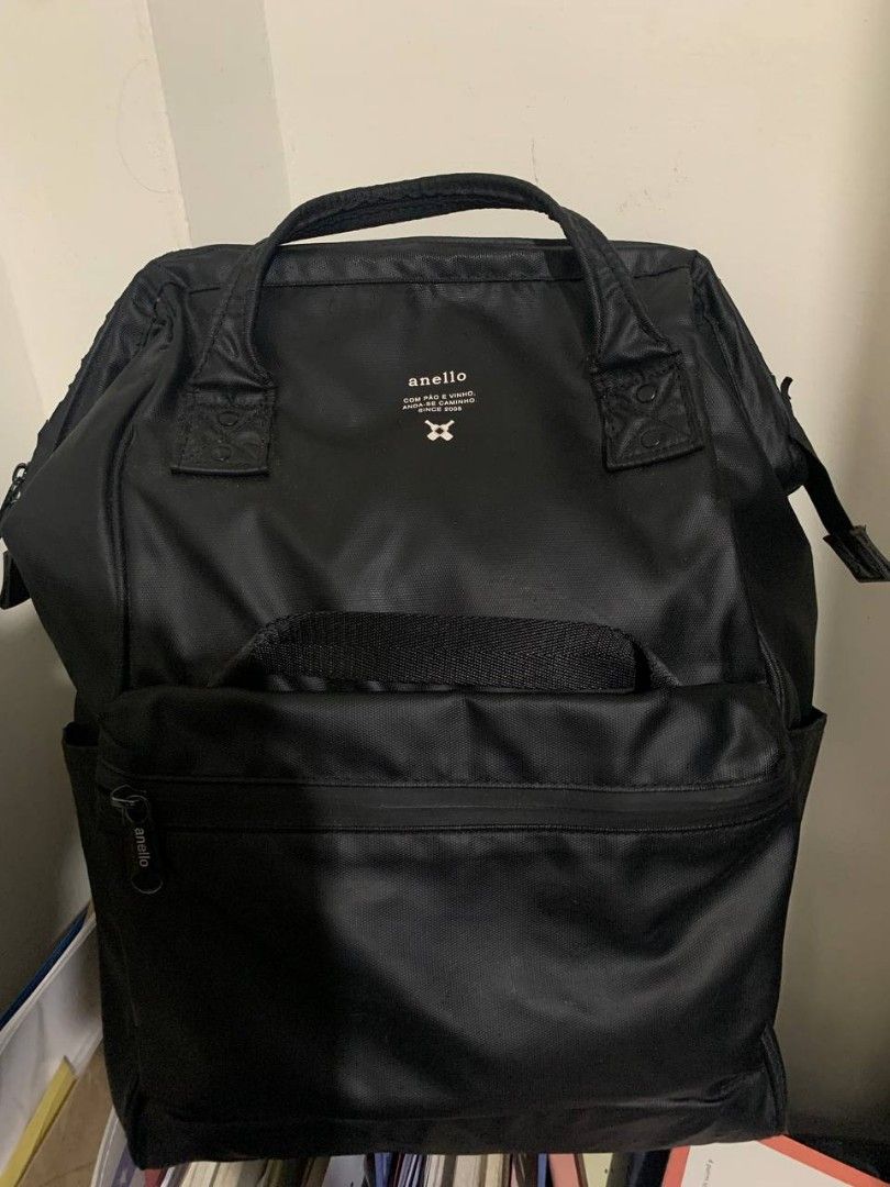 Anello Water Repellent Classic Backpack Black Women s Fashion Bags Wallets Backpacks on Carousell