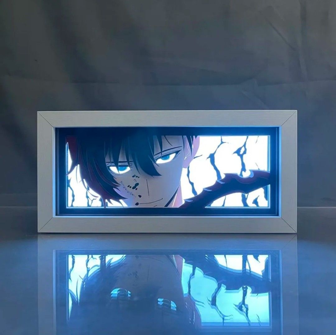 Anime light box bedroom decoration table desk lamp anime lightbox face eyes  (HOLOLIVE,BLEACH,CHAINSAW MAN,NIJISANJI,and many more), Furniture & Home  Living, Furniture, Other Home Furniture on Carousell