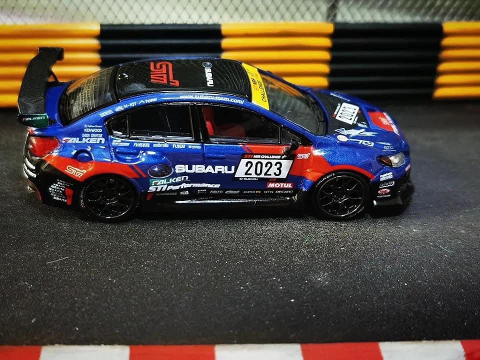 Aurora Model 1/64 Subaru Impreza WRX STI Nurburgring
