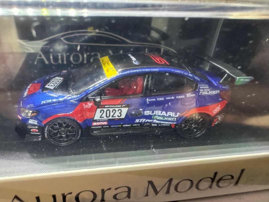 Aurora Model 1/64 Subaru Impreza WRX STI Nurburgring