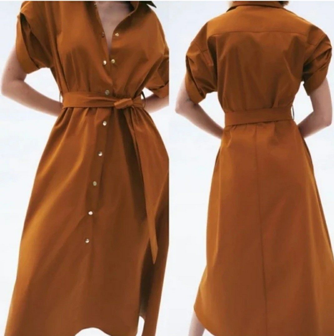 leni maxi dress brown Leni Maxi Dress - Light Blue