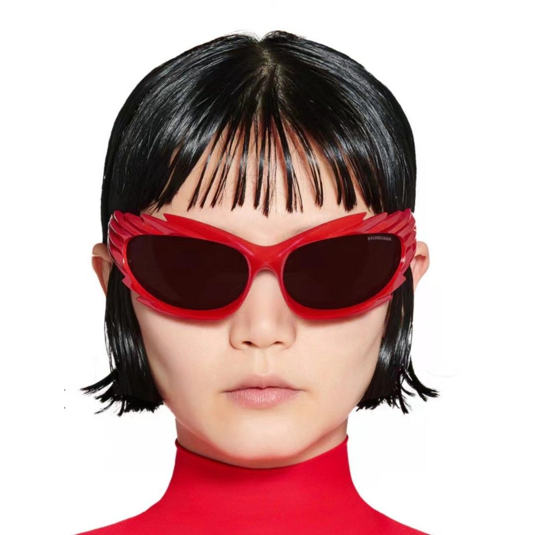 Balenciaga sunglasses spike bb0255s, Men's Fashion, Watches