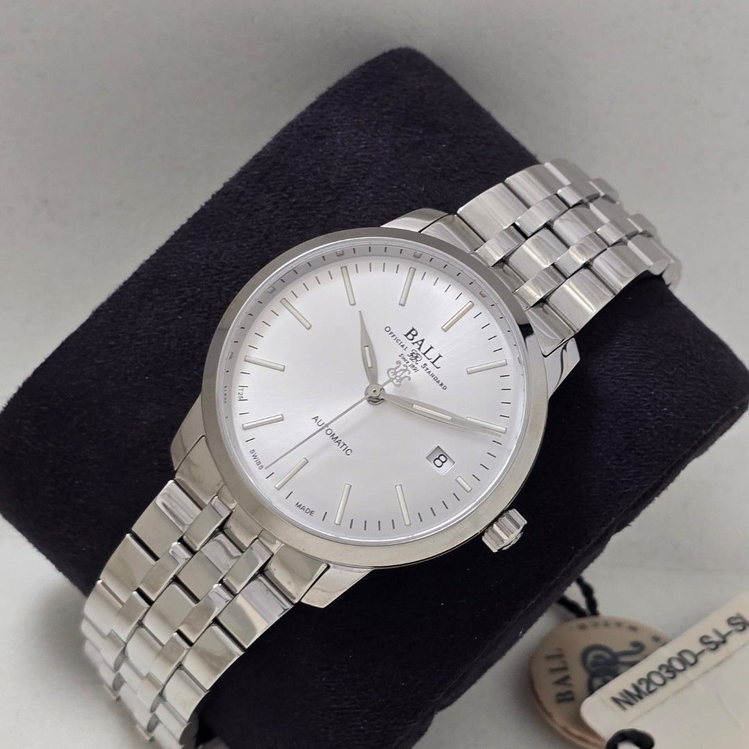 Ball Trainmaster Legend Stainless Steel Watch NM2030D SJ SL