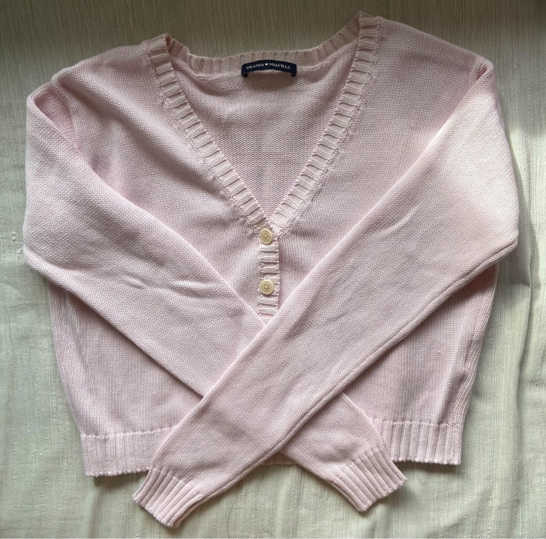 Brandy melville pink billie sweater on sale