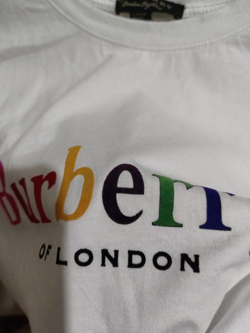 Burberry rainbow font 2025