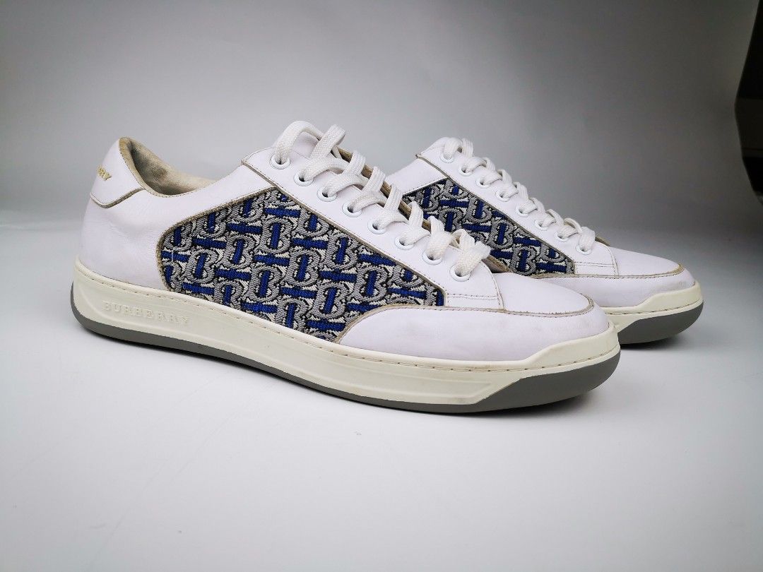 Burberry tenis white best sale