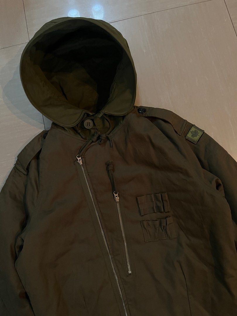 Canadian Army Jacket (Category: Coats, Jackets and Outerwear) located in Manila. Submitted by thra_shirts (Listing ID 1307504646, Image 2). Description: Maden Clothing ‘Army Jacket’ Small W 23/L 28 Brandnew condition No hidden flaws Authentic .