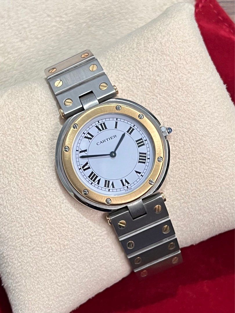 CARTIER SANTOS VENDOME 30MM TWO TONE Luxury Watches on Carousell