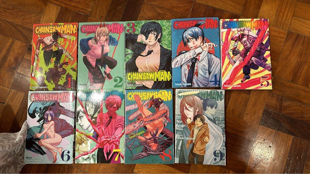 Chainsaw Man Manga set (Vol 1-9) (Category: Comics & Manga) located in Quezon City. Submitted by lingaloo (Listing ID 1307490724, Image 2). Description: Can be sold individually or as set Price is negotiable .