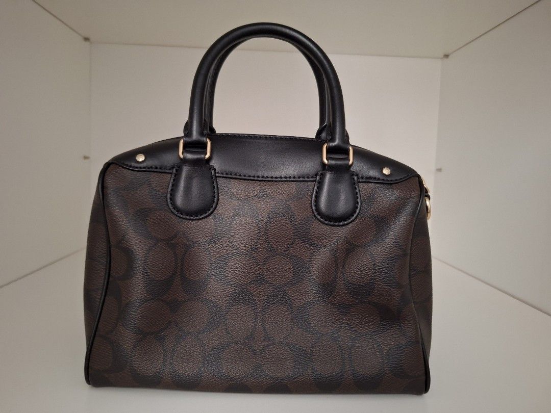 Coach Mini Bennett Satchel in Signature Luxury Bags Wallets on Carousell