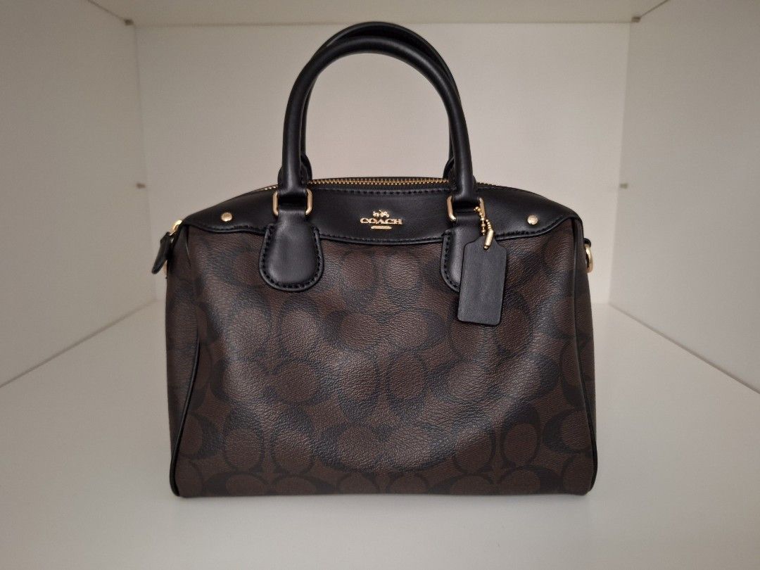 Coach Mini Bennett Satchel in Signature Luxury Bags Wallets on Carousell