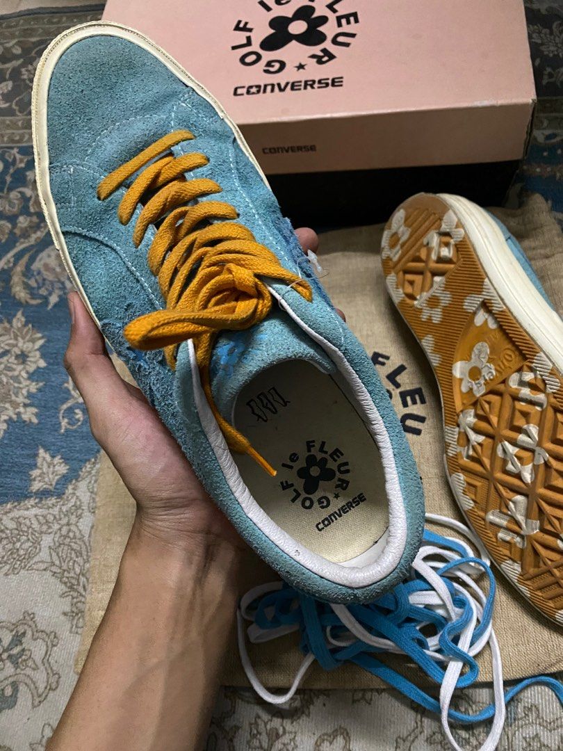 Converse X Golf Le Fleur One Star Ox Men s Fashion Footwear Sneakers on Carousell