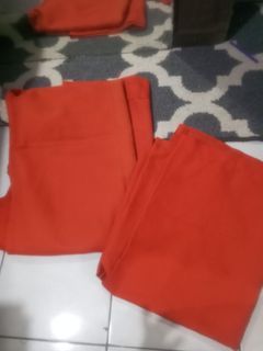Curtains (orange) 🧡