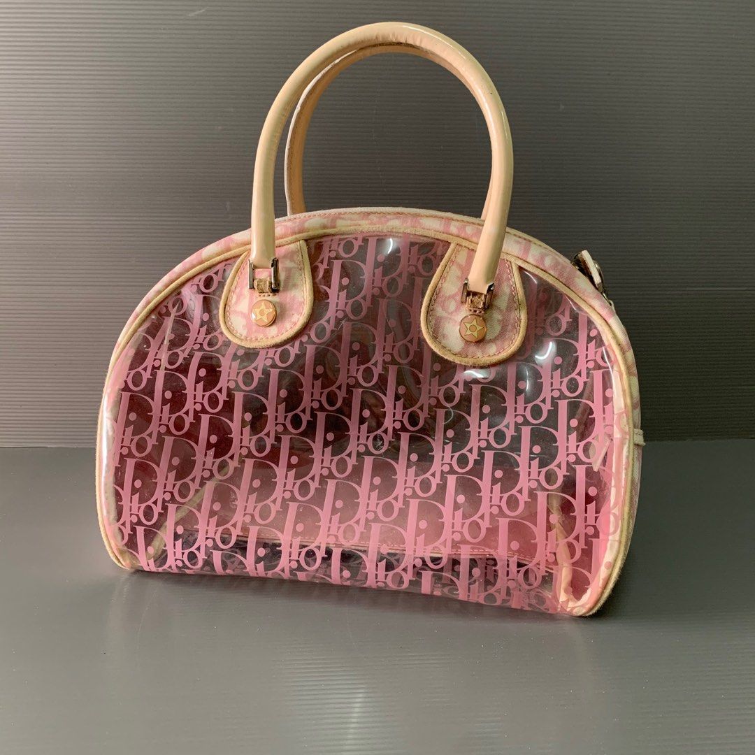 Dior transparent bag sales