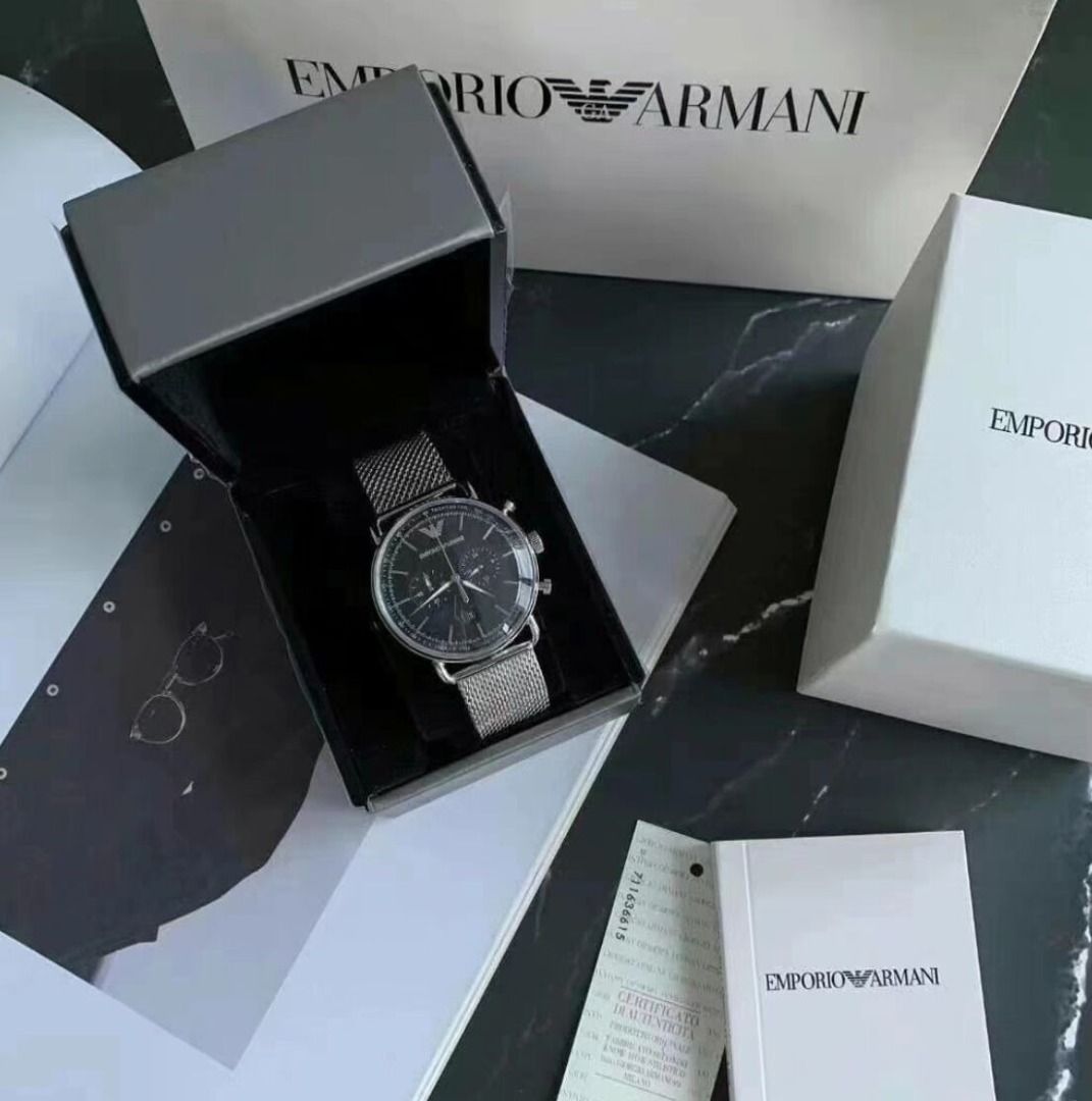 emporio armani 11104 43mm watch Carousell