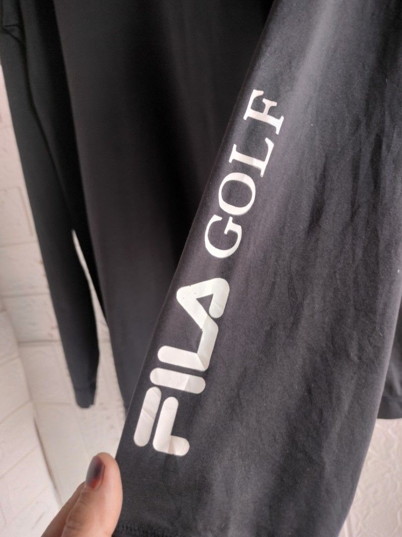 Fila 4xl slimfit golf jersi long sleeves