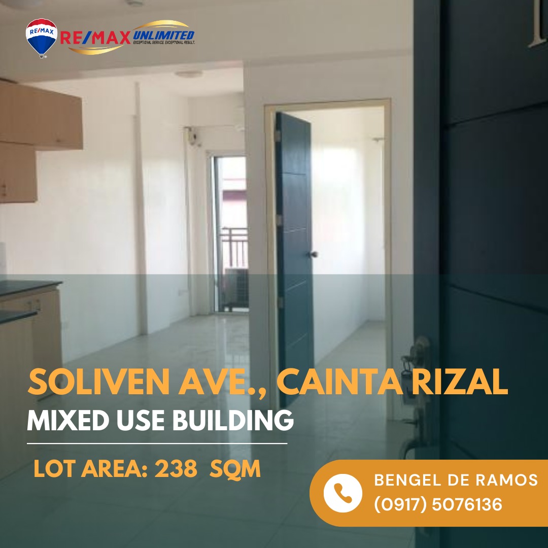 Mixed Use Building at Soliven Ave., Cainta Rizal For Sale, Property ...