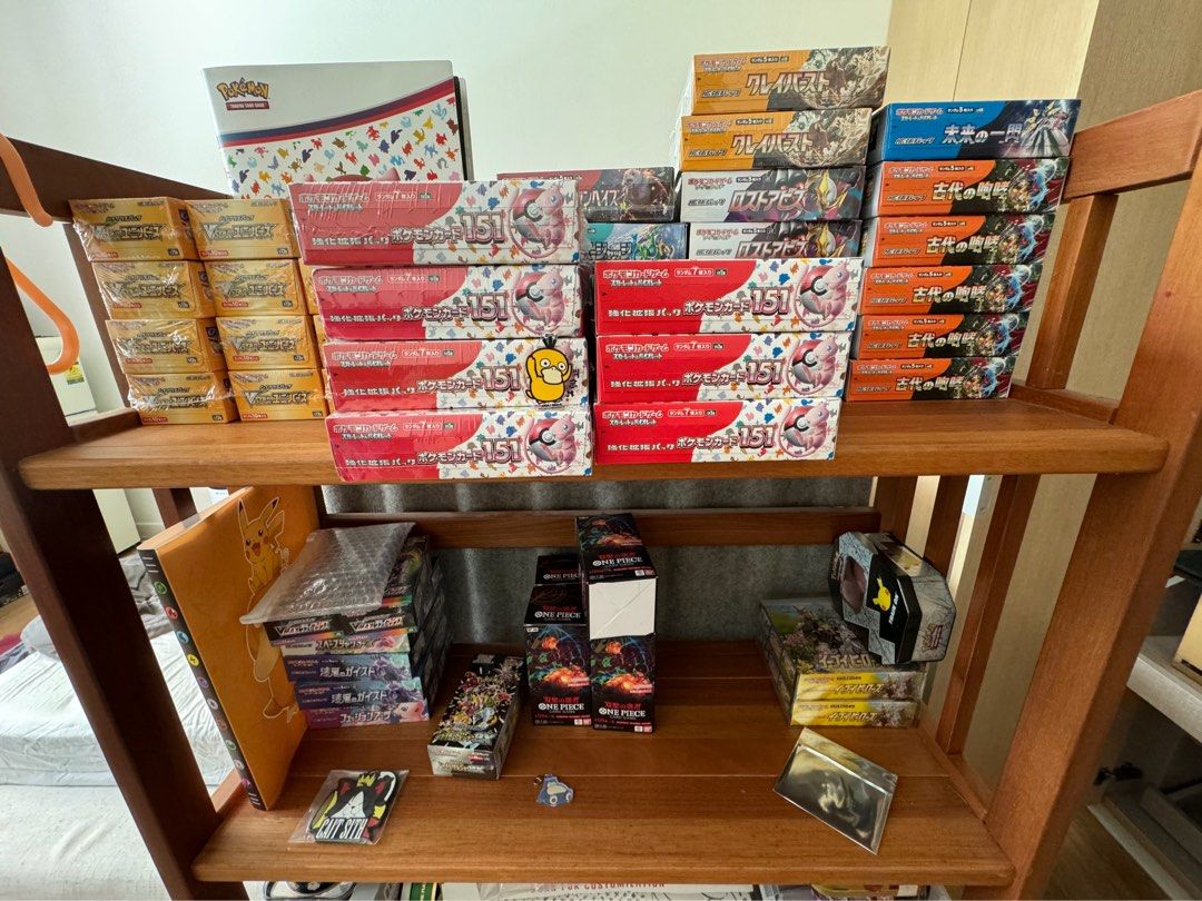 FREE ISLANDWIDE DELIVERY] Pokemon 151 Booster Box Japanese Shrink and  Unshrinked, Hobbies & Toys, Toys & Games on Carousell