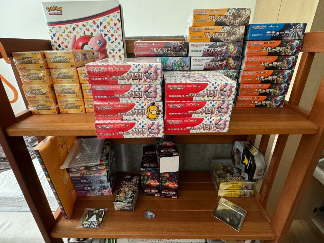 FREE ISLANDWIDE DELIVERY] Pokemon 151 Booster Box Japanese Shrink and  Unshrinked, Hobbies & Toys, Toys & Games on Carousell