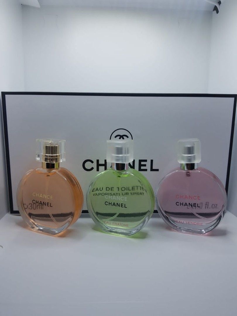 FREE POSTAGE ch4nel chance miniature set new item seal Beauty Personal Care Fragrance Deodorants on Carousell