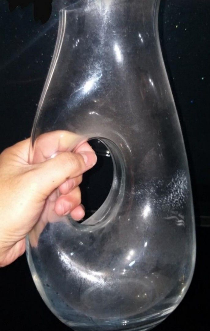 GLASS PITCHER SET (Category: Coffee & Tea Tableware) located in Rizal. Submitted by baltiq (Listing ID 1307518581, Image 1). Description: Clear Glass Pitcher set ✅1 glass pitcher, med.heavy ✅2 drinking glass, unused, nice shape & thick 📌see pics for pitcher for flaw- jas tiny chip in lip area (can be polish w/ sandpaper) 💰MOP: GCash.
