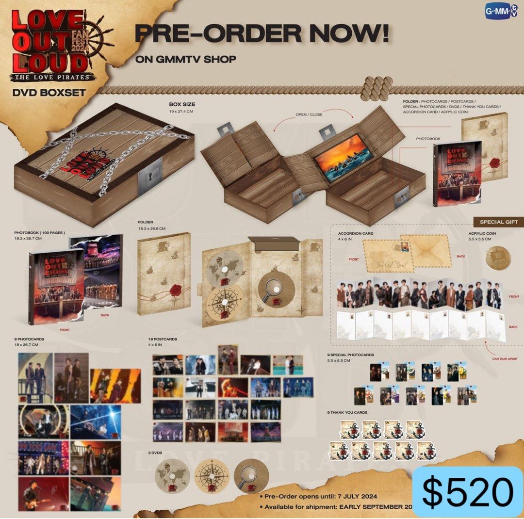 LOVE OUT LOUD FAN FEST 2024 DVD BOX セット 【公式通販】 LOVE OUT LOUD FAN FEST 2024 DVD BOX セット 【公式通販】