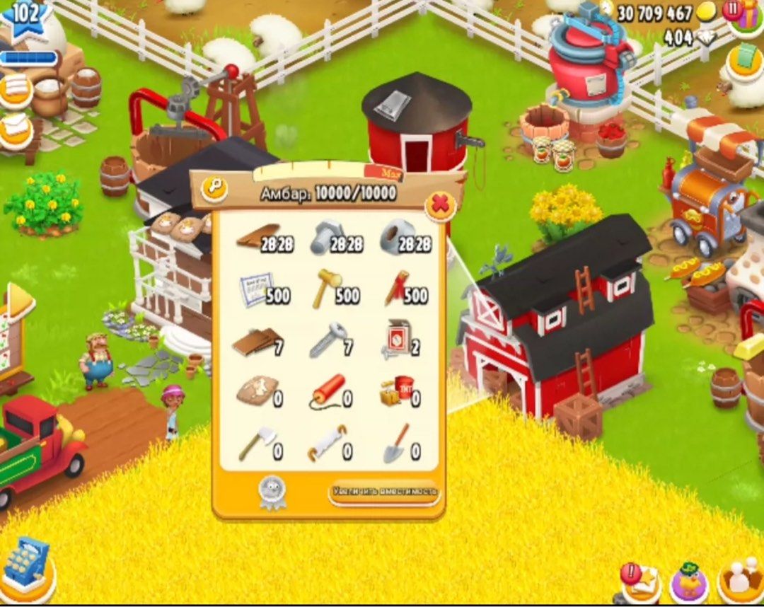 Hayday level 102 game account, Video Gaming, Gaming Accessories, In-Game  Products on Carousell