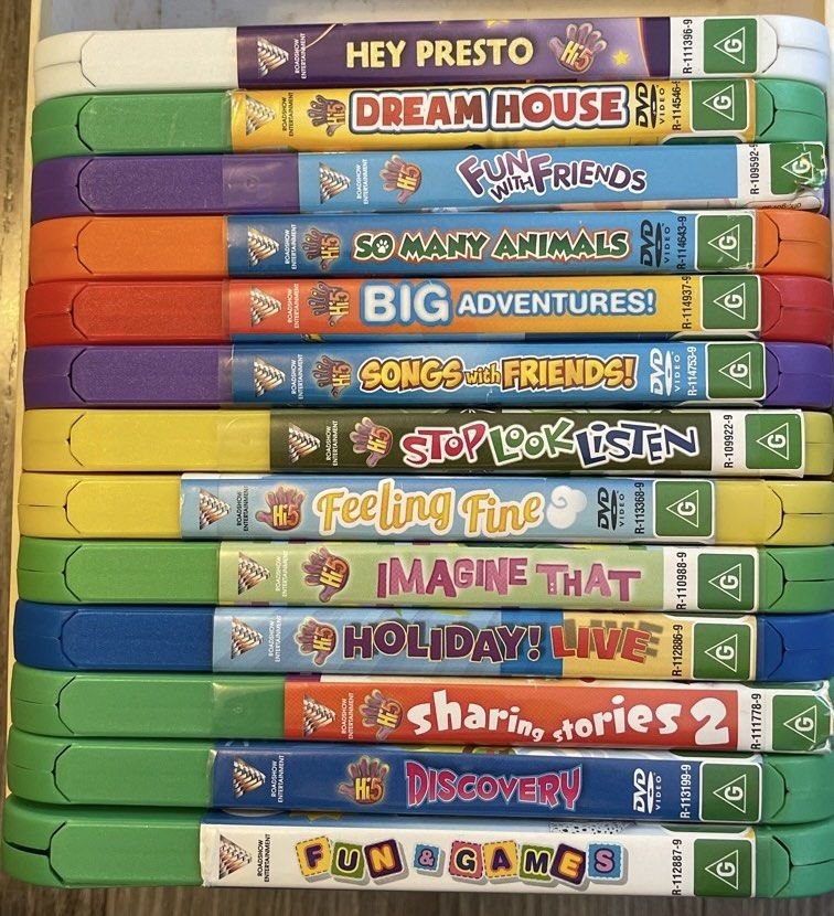 子ども英語 おうち英語Hi-5CompleteSeriesBOX DVD12枚 Hi-5 Complete Series DVDセット おうち英語 幼児向け英語 子ども英語