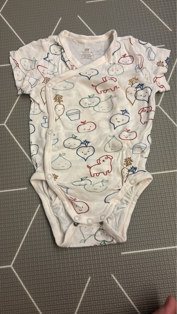 H M Baby kimono onesie