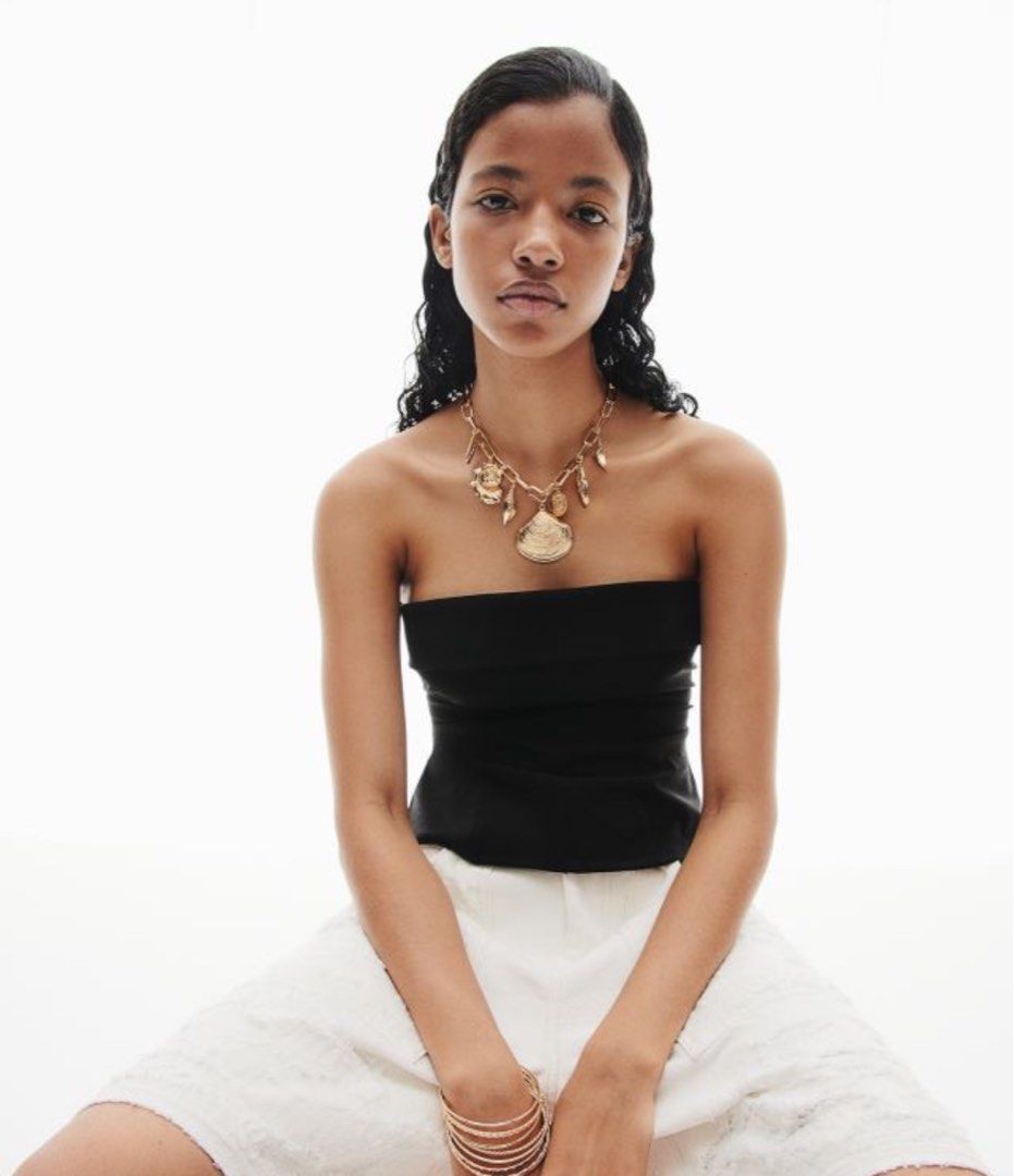 トップス melt the lady rib tube tops black meltthelady rib tube top melt the lady メルトザレディ rib