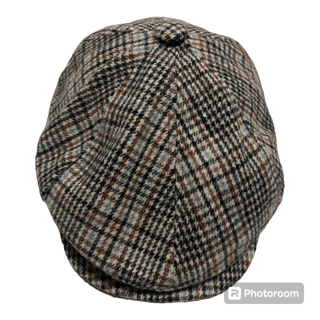 HOUNDSTOOTH NEWS BOY HAT TAG H M Men s Fashion Watches Accessories Cap Hats on Carousell