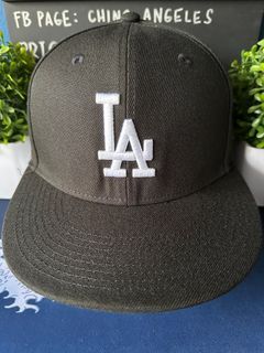 LA Dodgers Fitted Cap 71/4 Black