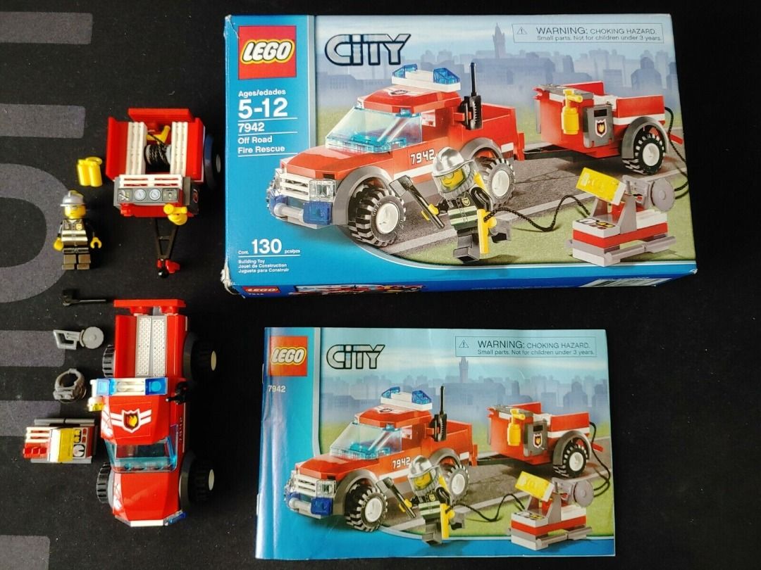 LEGO CITY 7942 Off Road Fire Rescue Hobbies Toys Toys Games on Carousell