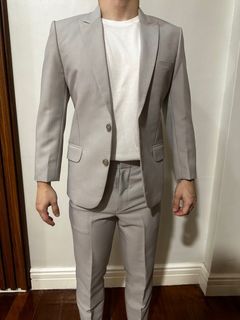 Formal Light Gray Suit Set